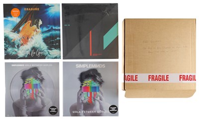 Lot 66 - INDIE - SYNTH POP - LP AND BOX SET PACK - NOEL GALLAGHER, SIMPLE MINDS, OMD