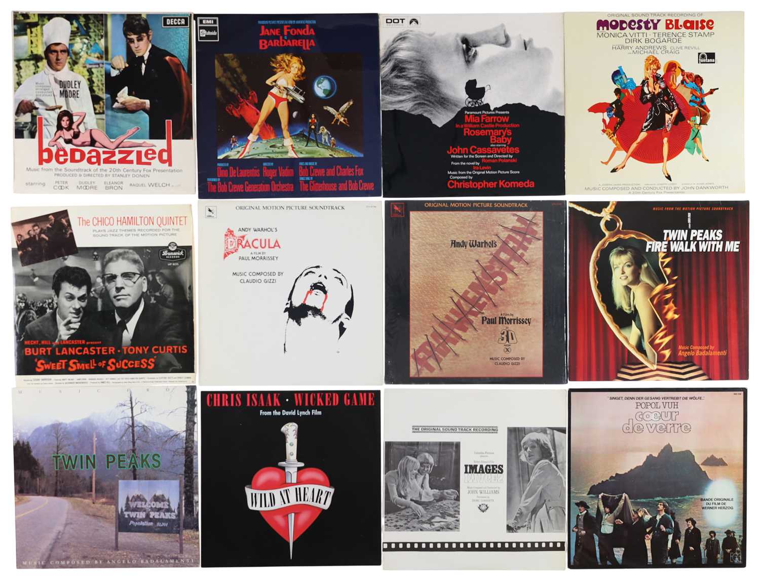 Lot 12 - RARE & CLASSIC JAZZ-MOD SOUNDTRACKS, HORROR, AMBIENT, SWINGING 60'S