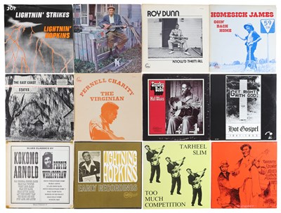 Lot 175 - BLUES, R'N'B, GOSPEL LP COLLECTION INCLUDING LIGHTNIN' HOPKINS, SAM CHATMON