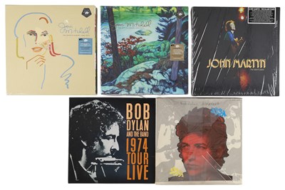 Lot 68 - FOLK - FOLK ROCK - BOXSET PACK - JONI MITCHELL, JOHN MARTYN, BOB DYLAN