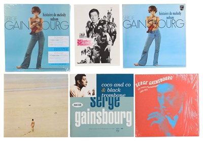 Lot 18 - SERGE GAINSBOURG & RELATED - LP, BOXSET AND CD BUNDLE