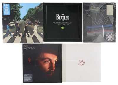 Lot 71 - THE BEATLES - PAUL MCCARTNEY - WINGS - LP AND BOXSET PACK