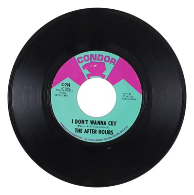 Lot 30 - THE AFTER HOURS - 'I DON'T WANNA CRY / LOVE AFFAIR' 7" - RARE 70'S LOW RIDER SOUL