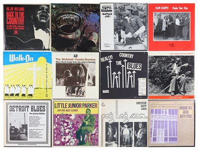 Lot 180 - BLUES, R'N'B, GOSPEL LP COLLECTION INCLUDING BIG JOE WILLIAMS AND ROOSEVELT HOLTS