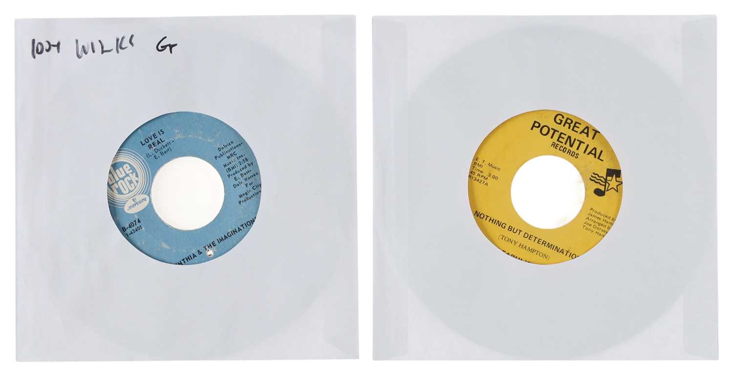 Lot 31 - RARE USA SOUL FUNK 7" SINGLES - THE FABULISTICS, CYNTHIA & THE IMAGINATIONS