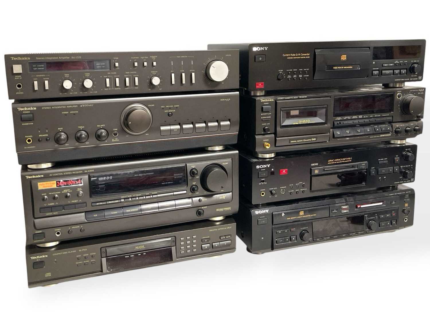 Lot 11 - HIFI EQUIPMENT (TECHNICS & SONY).