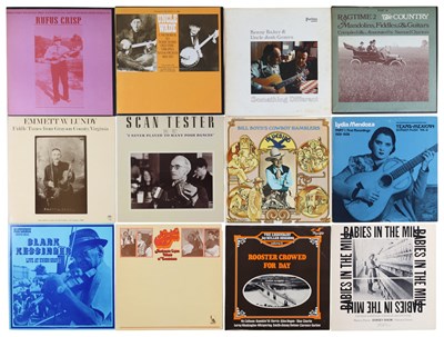 Lot 181 - COUNTRY, ACOUSTIC, FOLK AND BLUEGRASS LP COLLECTION INCLUDING UNCLE WADE AND RUFUS CRISP