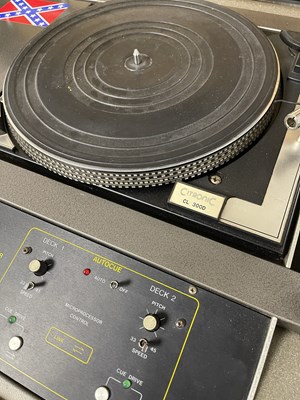 Lot 13 - CITRONIC TAMAR TWIN TURNTABLE (DISCO DECK).