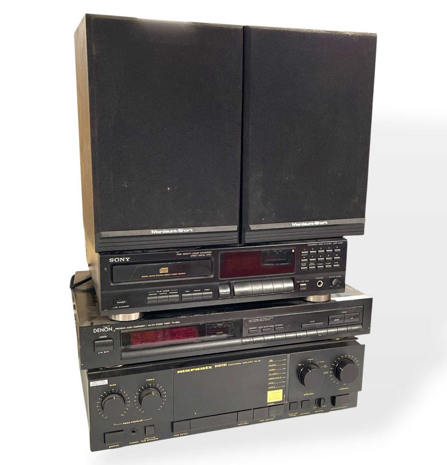 Lot 1 - HIFI EQUIPMENT (SONY, MARANTZ, DENON).