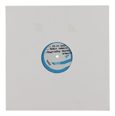 Lot 10 - BLACK SABBATH - MASTERS OF REALITY - WHITE LABEL TEST PRESSING