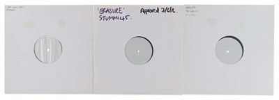 Lot 32 - ERASURE - I SAY I SAY I SAY; THE CIRCUS; ERASURE - WHITE LABEL TEST PRESSINGS