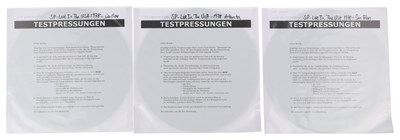 Lot 59 - SEX PISTOLS - LIVE IN THE USA 1978 (SAN FRAN/ATLANTA/DALLAS) - WHITE LABEL TEST PRESSINGS