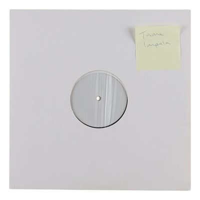Lot 107 - TAME IMPALA - THE SLOW RUSH - WHITE LABEL TEST PRESSING