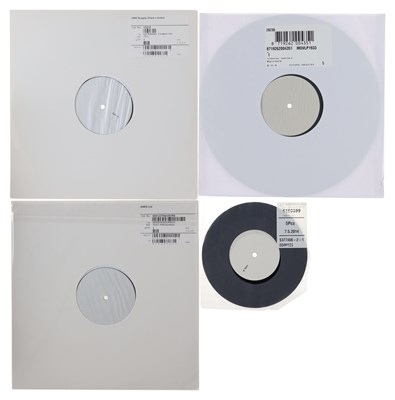 Lot 113 - GEORGE BENSON, NILE RODGERS AND OTHERS - BREEZIN; GET A BLOOMIN' MOVE ON (FROM THE ITALIAN JOB OST); THE SUGAR HILL GANG & OTHERS - WHITE LABEL TEST PRESSINGS