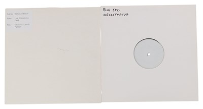 Lot 125 - EMERSON LAKE & PALMER, JUSTIN HAYWARD JOHN LODGE - LIVE AT WATERLOO CONCERT FIELD STANHOPE; BLUE JAYS - WHITE LABEL TEST PRESSINGS