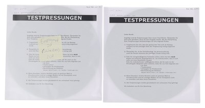 Lot 128 - KAISER CHIEFS - EMPLOYMENT TWENTY (CHINA EDITION) - WHITE LABEL TEST PRESSINGS