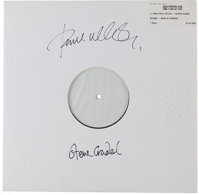 Lot 155 - PAUL WELLER - FIND EL DORADO - WELLER AND STEVE CRADOCK SIGNED WHITE LABEL TP.
