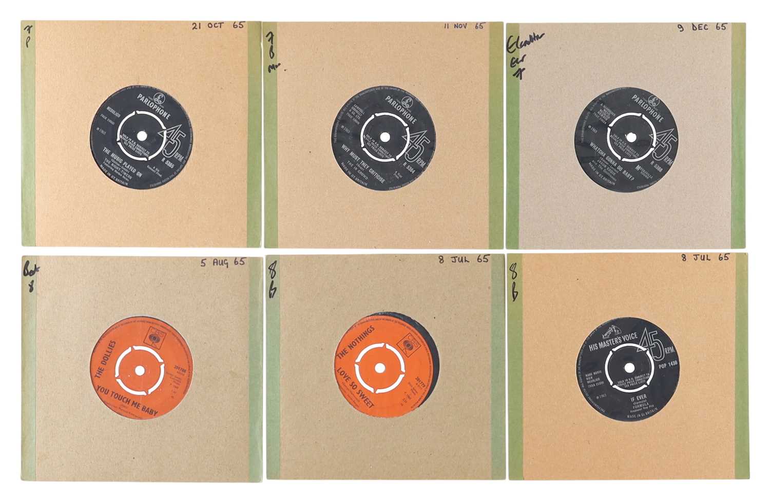 Lot 117 - SIXTIES BEAT, POP MOD 7" RARITIES PACK - THE NIGHT-TIMERS, THE IN CROWD, JASON EDDIE