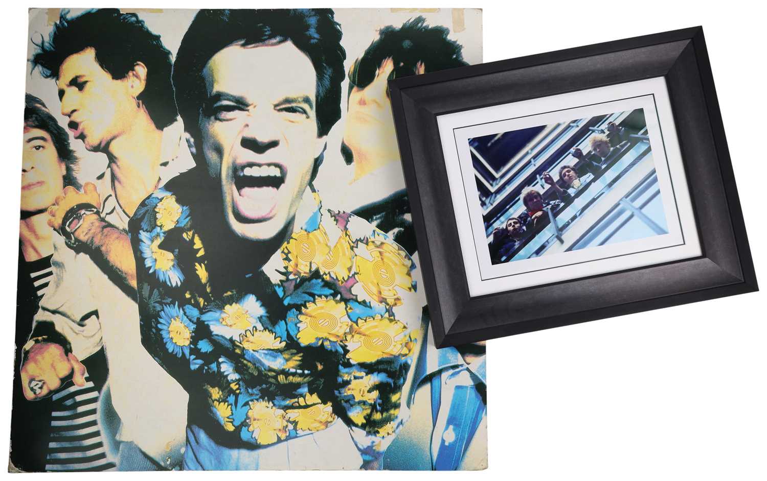 Lot 61 - SEX PISTOLS / ROLLING STONES - SHOP DISPLAY / PICTURE.