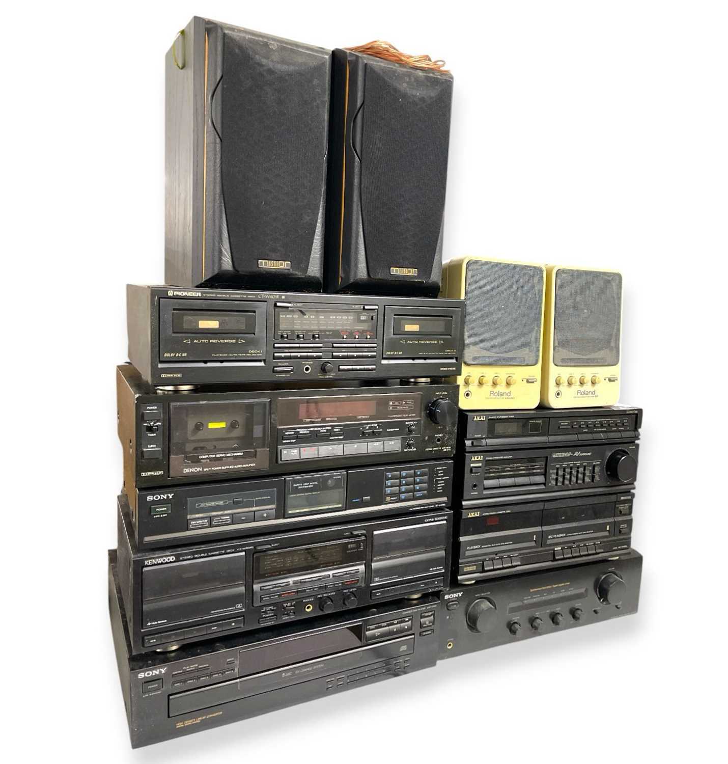 Lot 20 - HIFI EQUIPMENT (SONY, AKAI, PIONEER)