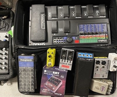 Lot 21 - MIXERS, EFFECTS, CABLING & SPARES.