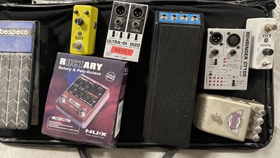 Lot 21 - MIXERS, EFFECTS, CABLING & SPARES.