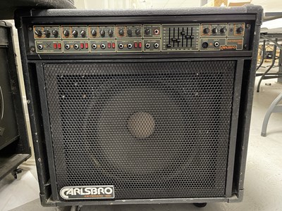 Lot 22 - PA SPEAKERS AND AMPLIFIERS.