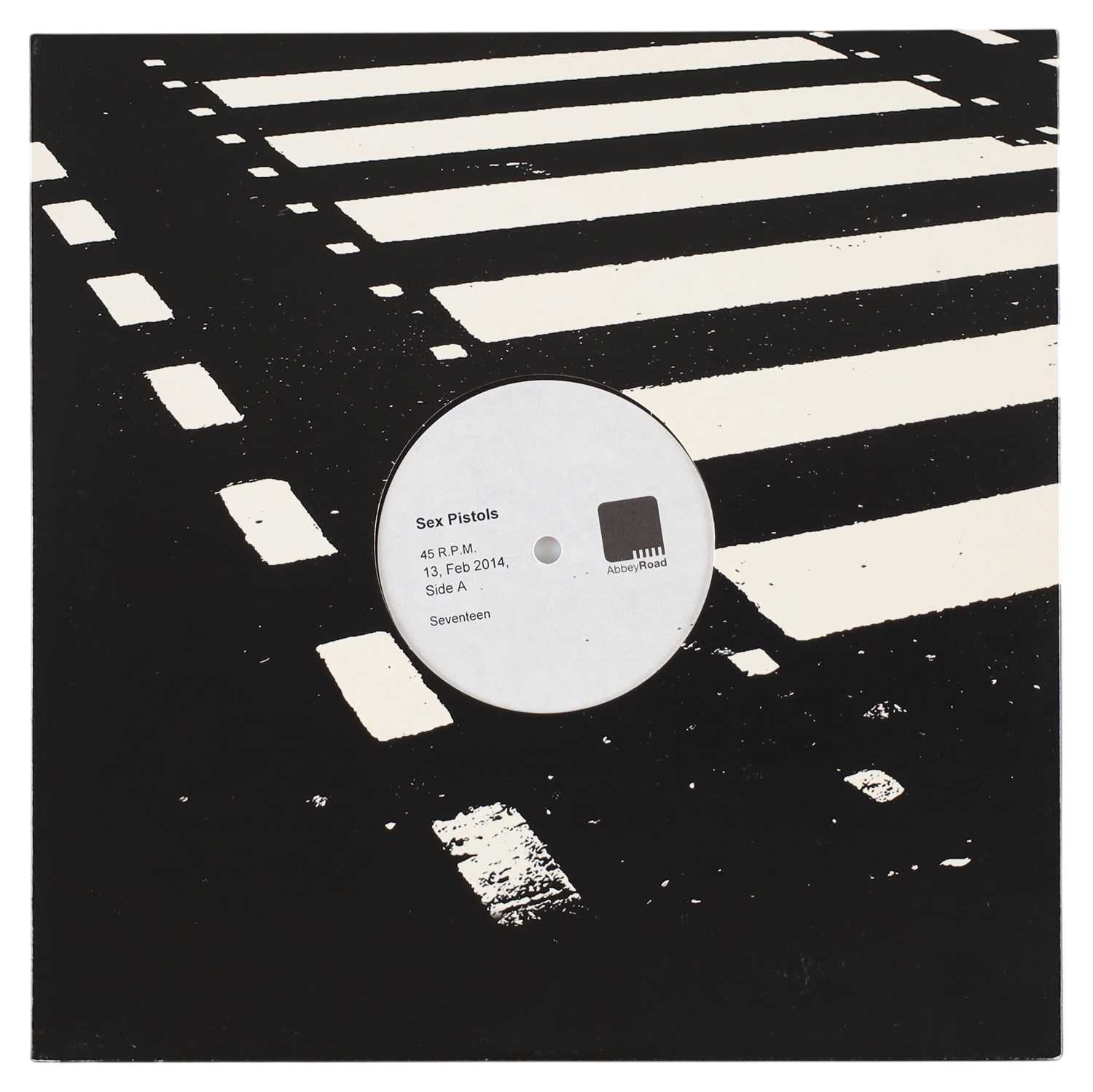 Lot 21 - SEX PISTOLS - SEVENTEEN 10"ABBEY ROAD ACETATE