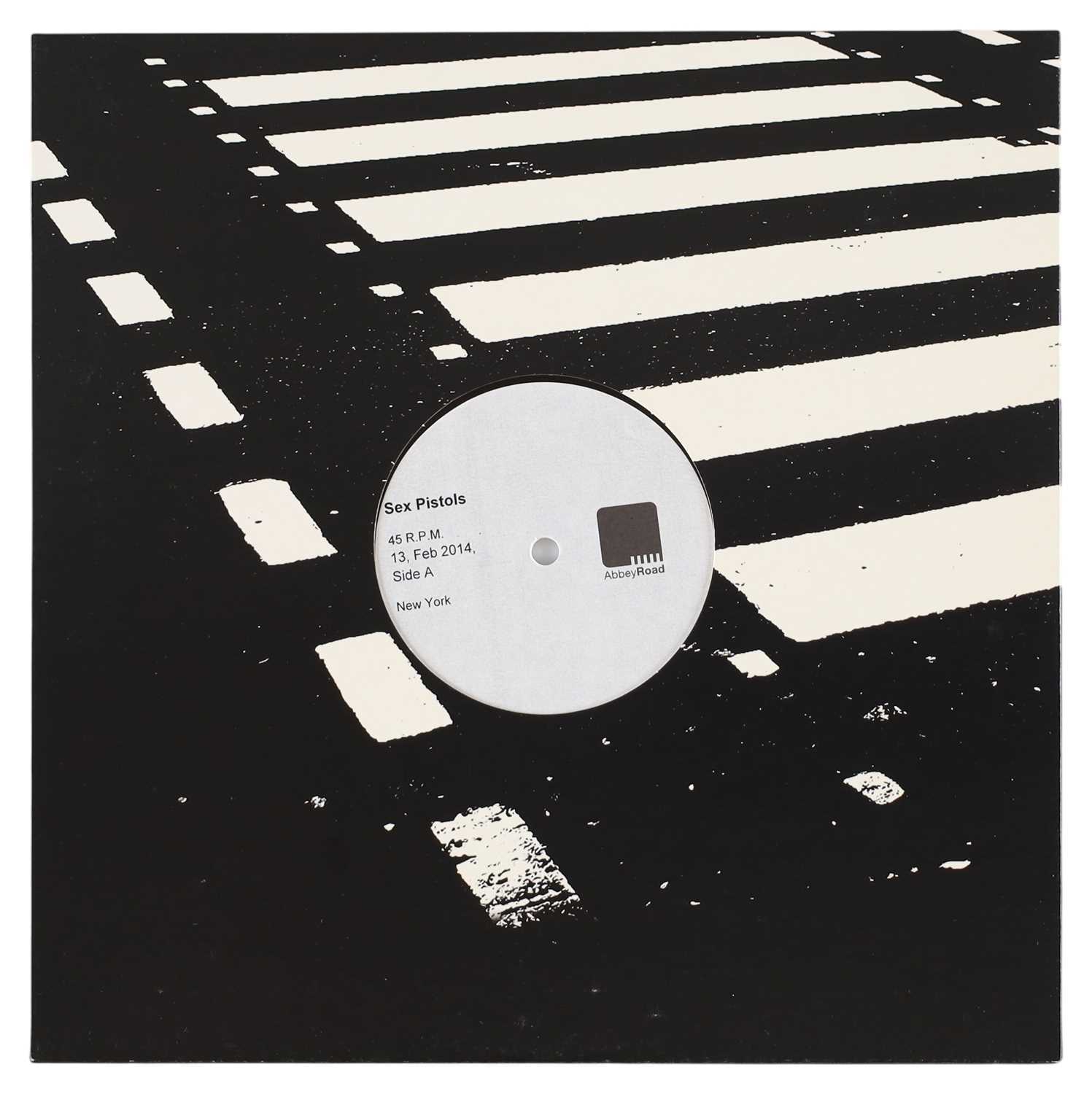 Lot 23 - SEX PISTOLS - NEW YORK 10" ABBEY ROAD ACETATE