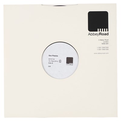 Lot 23 - SEX PISTOLS - NEW YORK 10" ABBEY ROAD ACETATE