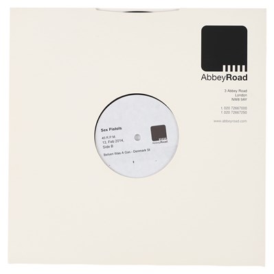 Lot 25 - SEX PISTOLS - BELSEN WAS A GAS - DEMO 10" ABBEY ROAD ACETATE