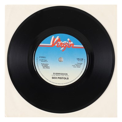 Lot 26 - SEX PISTOLS - NEVER MIND THE BOLLOCKS LP ('SPOTS 001') WITH ADDITIONAL STICKER TO REVERSE.