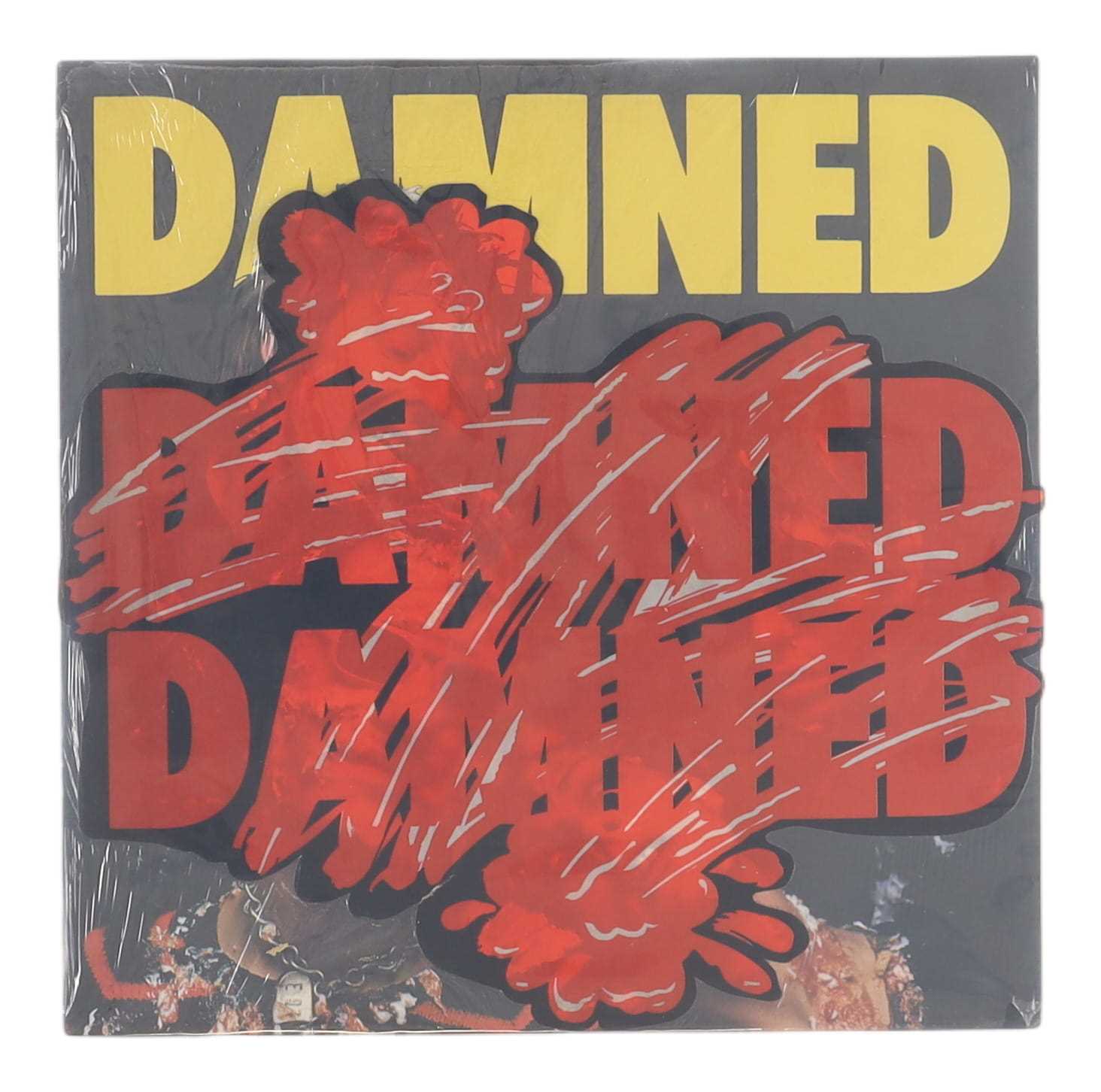 Lot 45 - THE DAMNED - DAMNED DAMNED DAMNED LP (ORIGINAL MISPRINT - EDDIE & THE HOT RODS SLEEVE - NEW & SEALED - SEEZ 1)