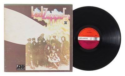 Lot 50 - LED ZEPPELIN - II LP (PLUM/ RED - WRECK MISPRINT - ATLANTIC 588198)