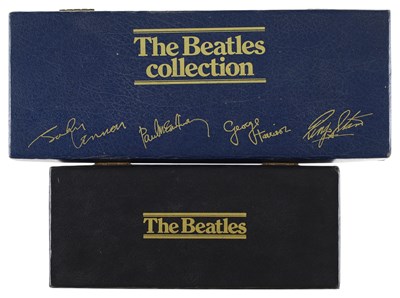 Lot 80 - THE BEATLES CD SINGLES COLLECTION BOXSET AND THE BEATLES COLLECTION CASSETTE BOXSET