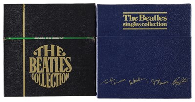 Lot 81 - THE BEATLES COLLECTION 7" BOXSET AND THE BEATLES SINGLES COLLECTION BOX