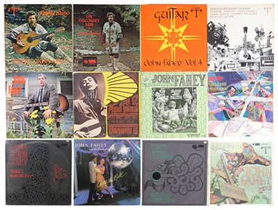 Lot 196 - JOHN FAHEY & ROBBIE BASHO LP RARITIES & CLASSICS - USA & UK PRESSINGS