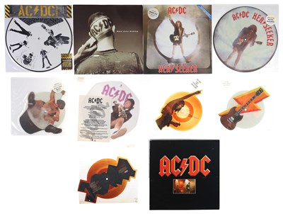 Lot 382 - AC/DC - RARE 12" SINGLE, LP AND PICTURE DISC PACK