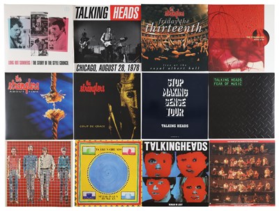Lot 383 - NEW WAVE - PUNK - INDIE - MODERN PRESSINGS LP COLLECTION - THE STYLE COUNCIL, THE STRANGLERS, TALKING HEADS