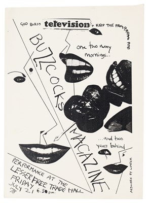 Lot 81 - TELEVISION / MAGAZINE - ORIGINAL 1978 MANCHESTER LESSER FREE TRADE HALL HANDBILL/TICKET.