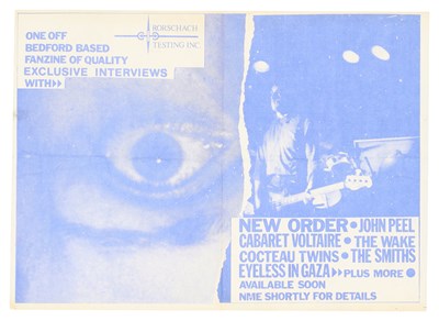 Lot 169 - NEW ORDER / SMITHS AND MORE - BEDFORD HANDBILL - 1981.