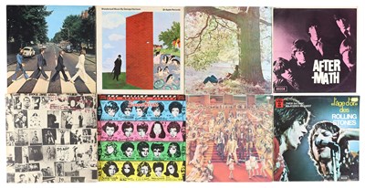 Lot 202 - THE BEATLES, GEORGE HARRISON, ROLLING STONES LPS - UK ORIGINALS, EU AND USA