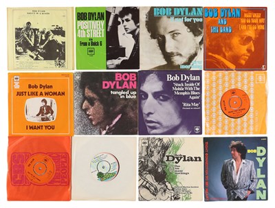 Lot 386 - BOB DYLAN - 7" EP PACK - OVERSEAS, UK AND USA PRESSINGS