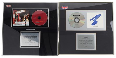Lot 173 - NEW ORDER / MONACO - CD PRESENTATION AWARDS.