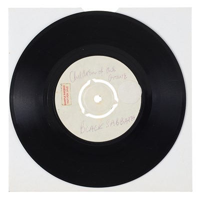 Lot 100 - BLACK SABBATH CHILDREN OF THE GRAVE 7" WHITE LABEL PROMO