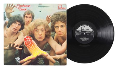 Lot 207 - AMBROSE SLADE - 'BEGINNINGS' LP - UK 1969 STEREO ORIGINAL
