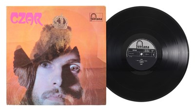 Lot 209 - CZAR - 'CZAR' LP - UK 1970 ORIGINAL PRESS, PROGRESSIVE PSYCH ON FONTANA