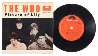 Lot 226 - THE WHO - 'PICTURE OF LILY' 7" - ISREAL 1967 PRESSING