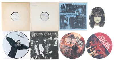Lot 112 - BLACK SABBATH AND RELATED RARITIES PACK INCLUDING PROMOS, PICTURE DISCS