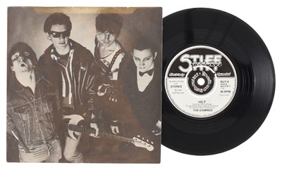 Lot 230 - THE DAMNED - 'NEW ROSE / HELP!' 7" - UK 1976 1ST PRESS
